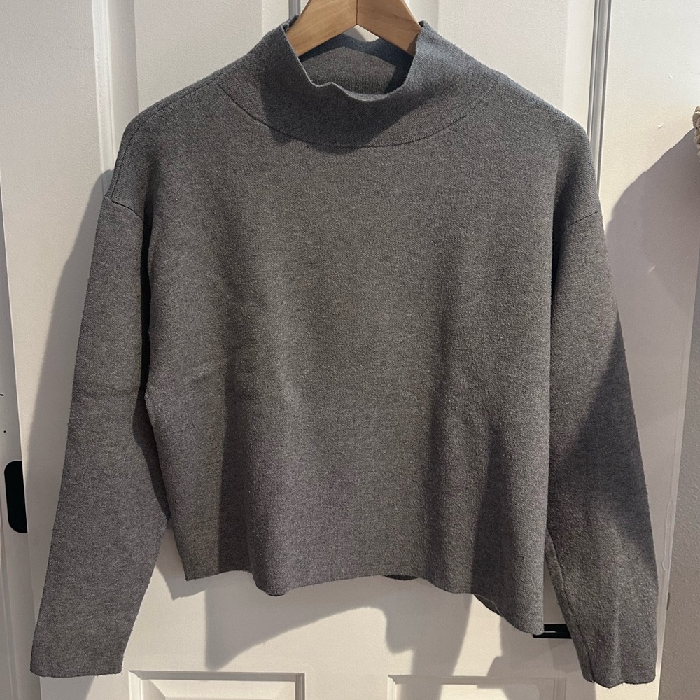 Quince mock neck sweater
